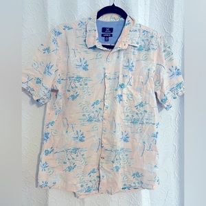 George Button Down Hawaiian Shirt